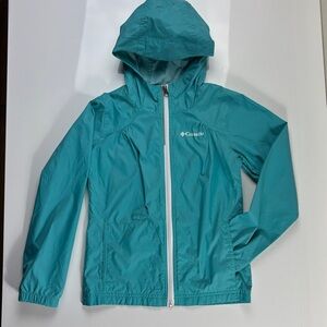 Columbia Aqua Hooded Windbreaker